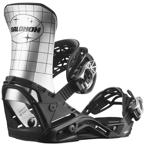 SALOMON 2024 Salomon District Pro Team Mens Snowboard Bindings 